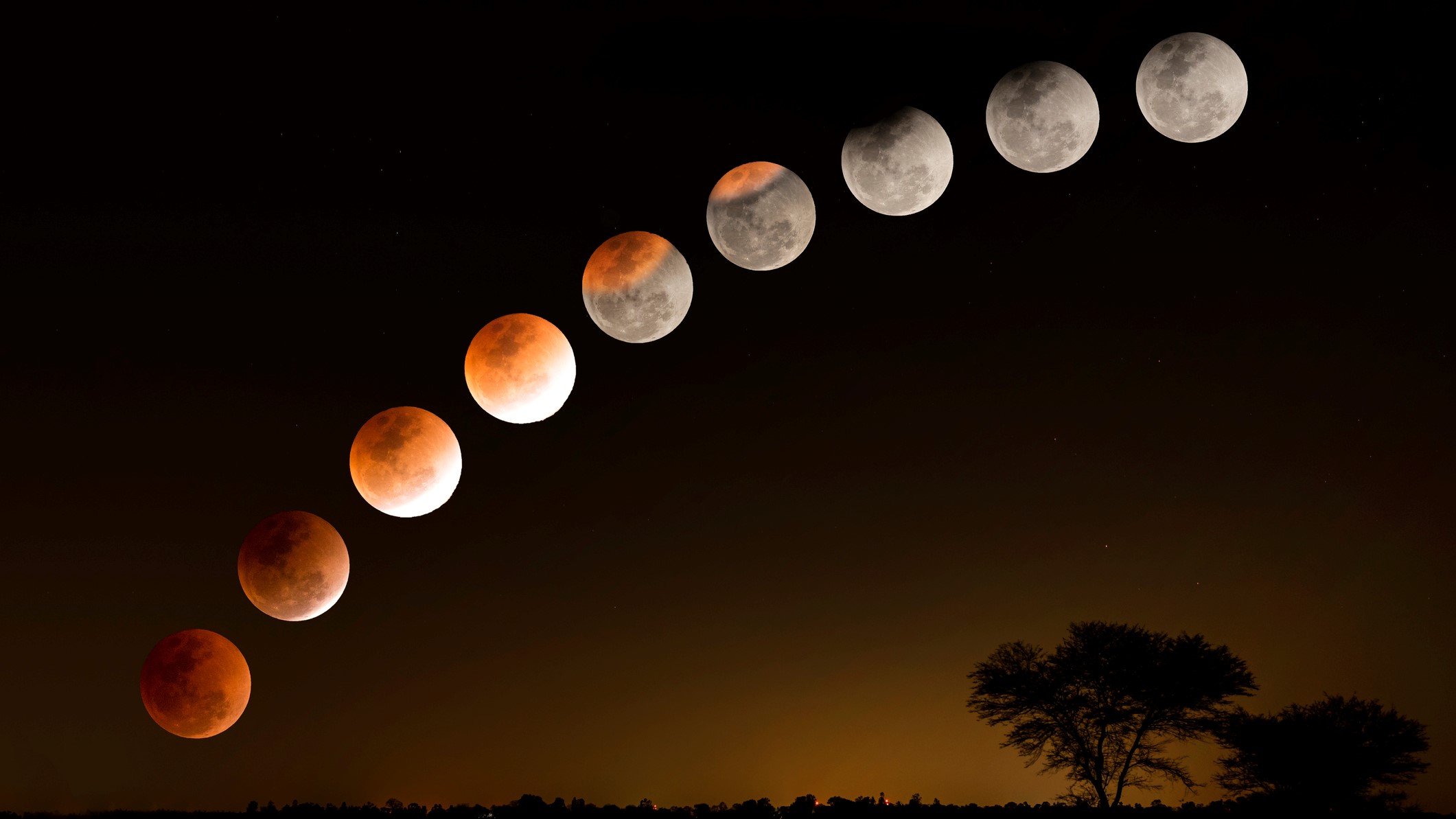 Total lunar eclipse next Sunday, peaking on this date